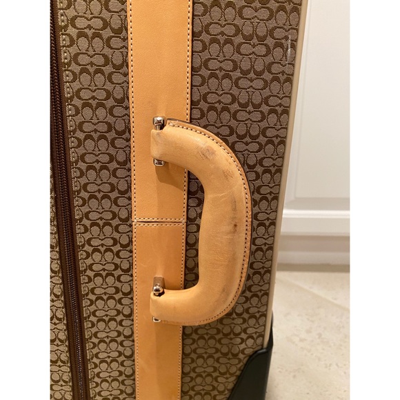 SOLD: Coach Monogram Roller Suitcase - Picture 5 of 9